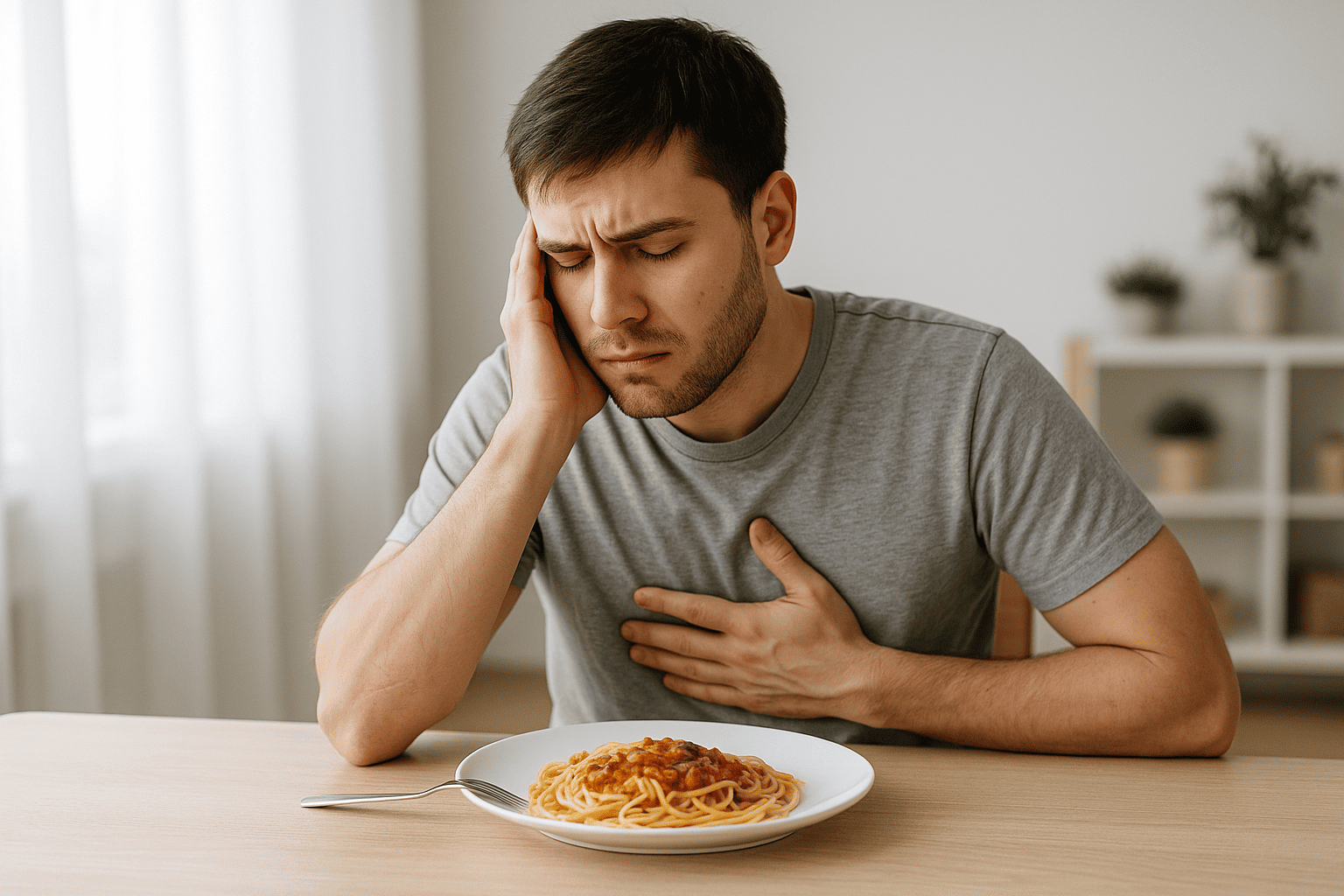 mangiare e vomitare